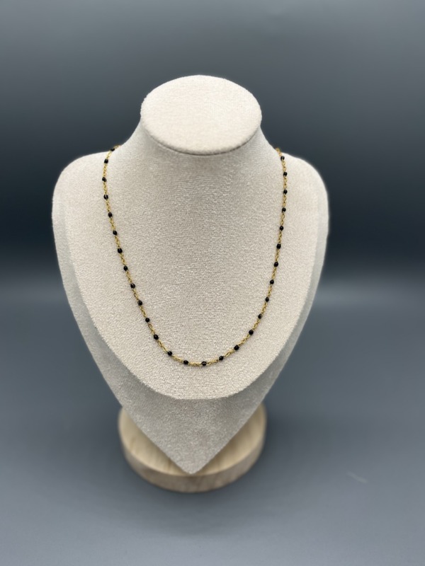 Collier Lisa noir