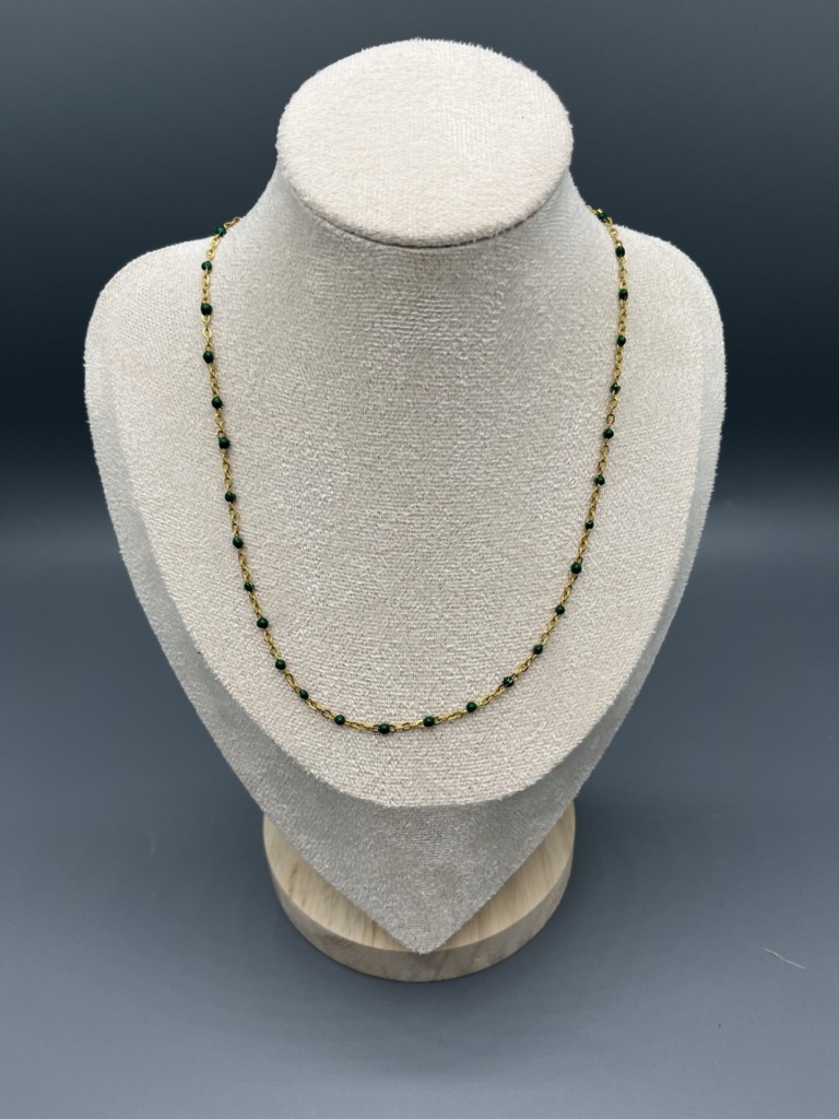 Collier Lisa vert