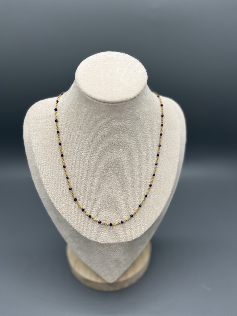 Collier Lisa violet