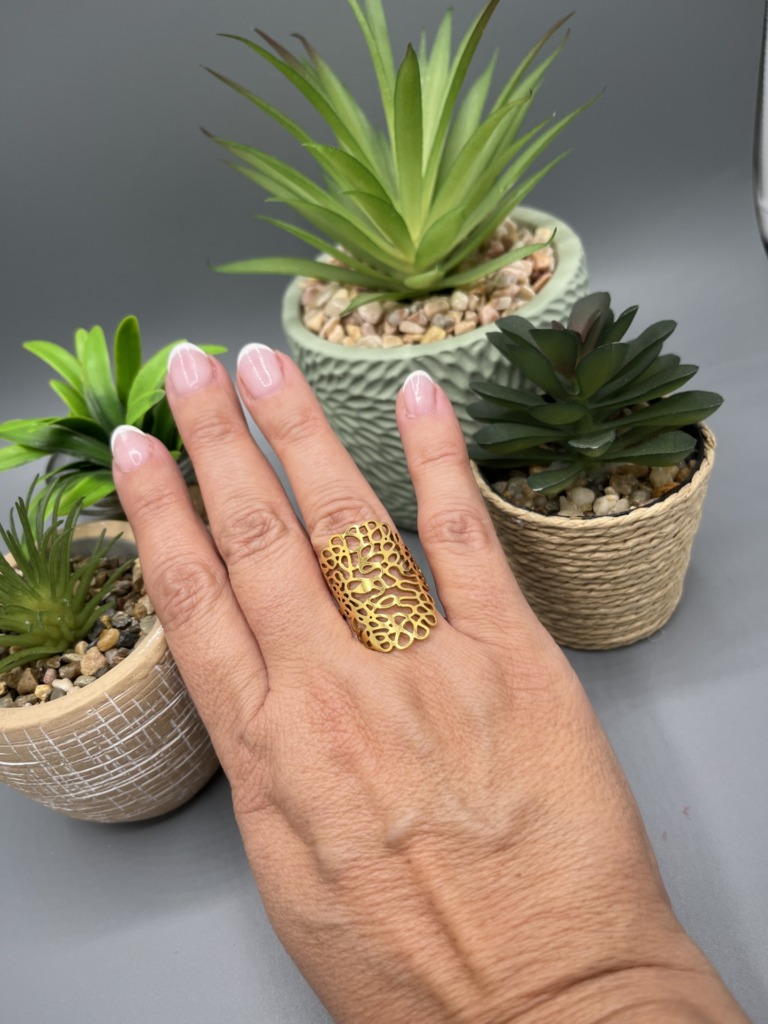 bague dentelle