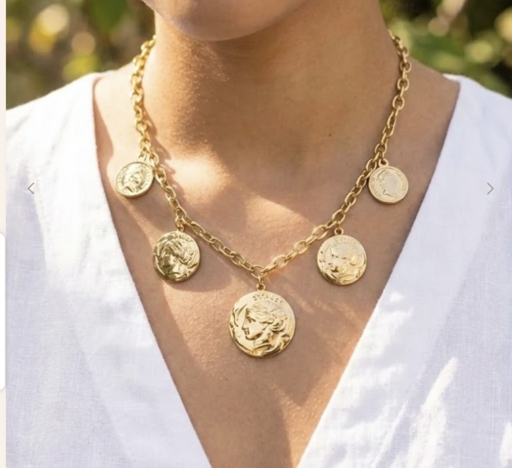 collier pampille