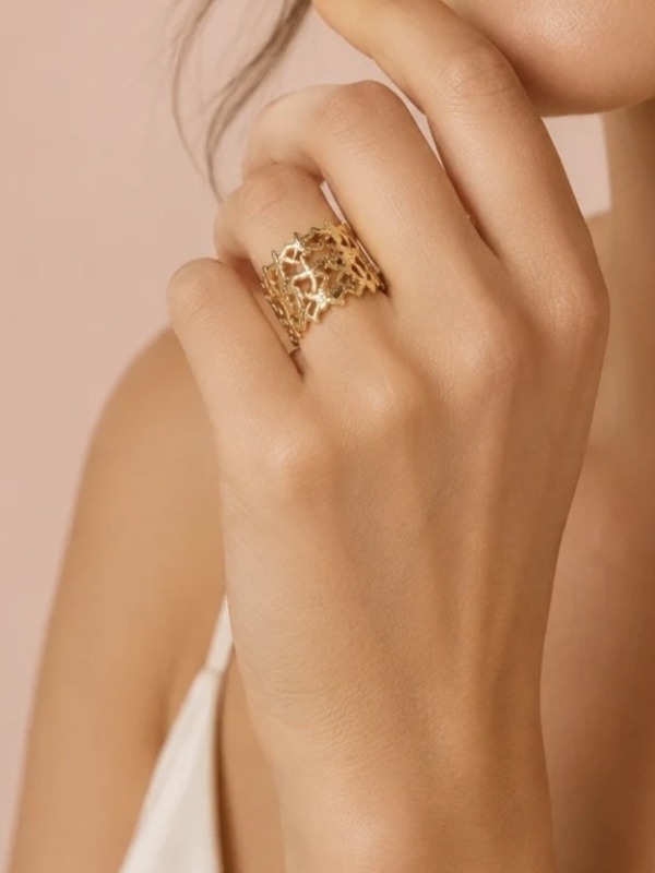 bague étoile de mer