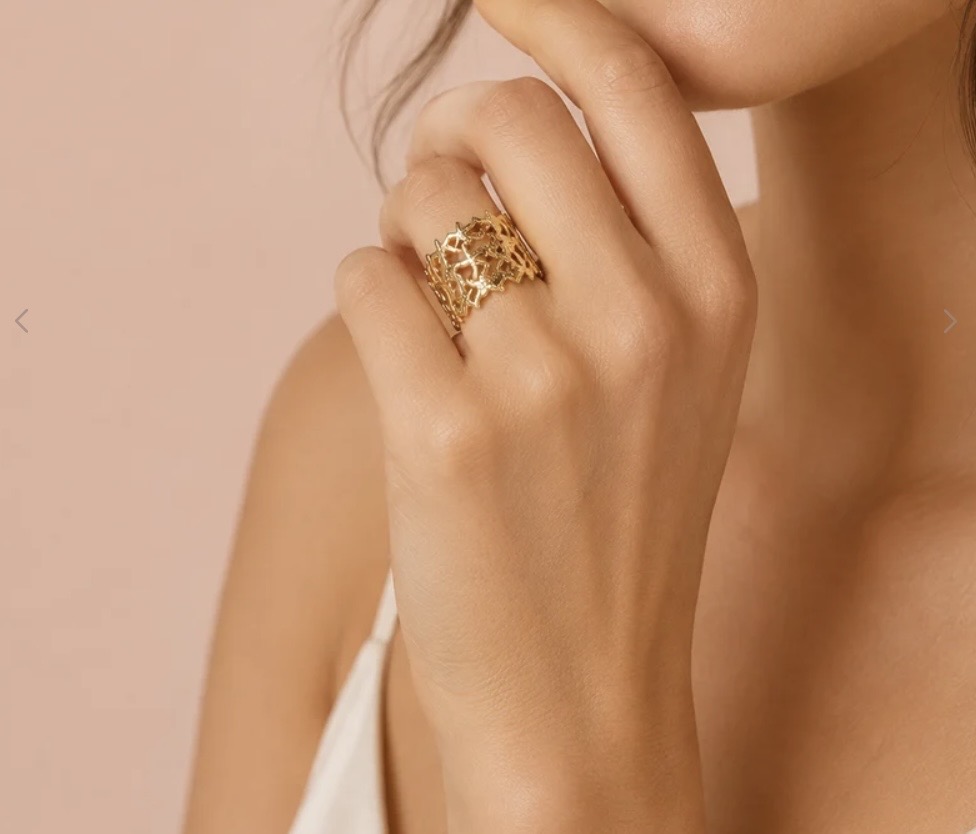 bague étoile de mer