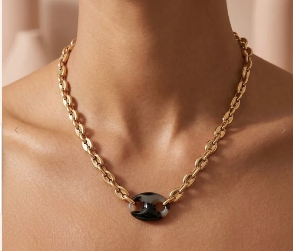 collier léopard
